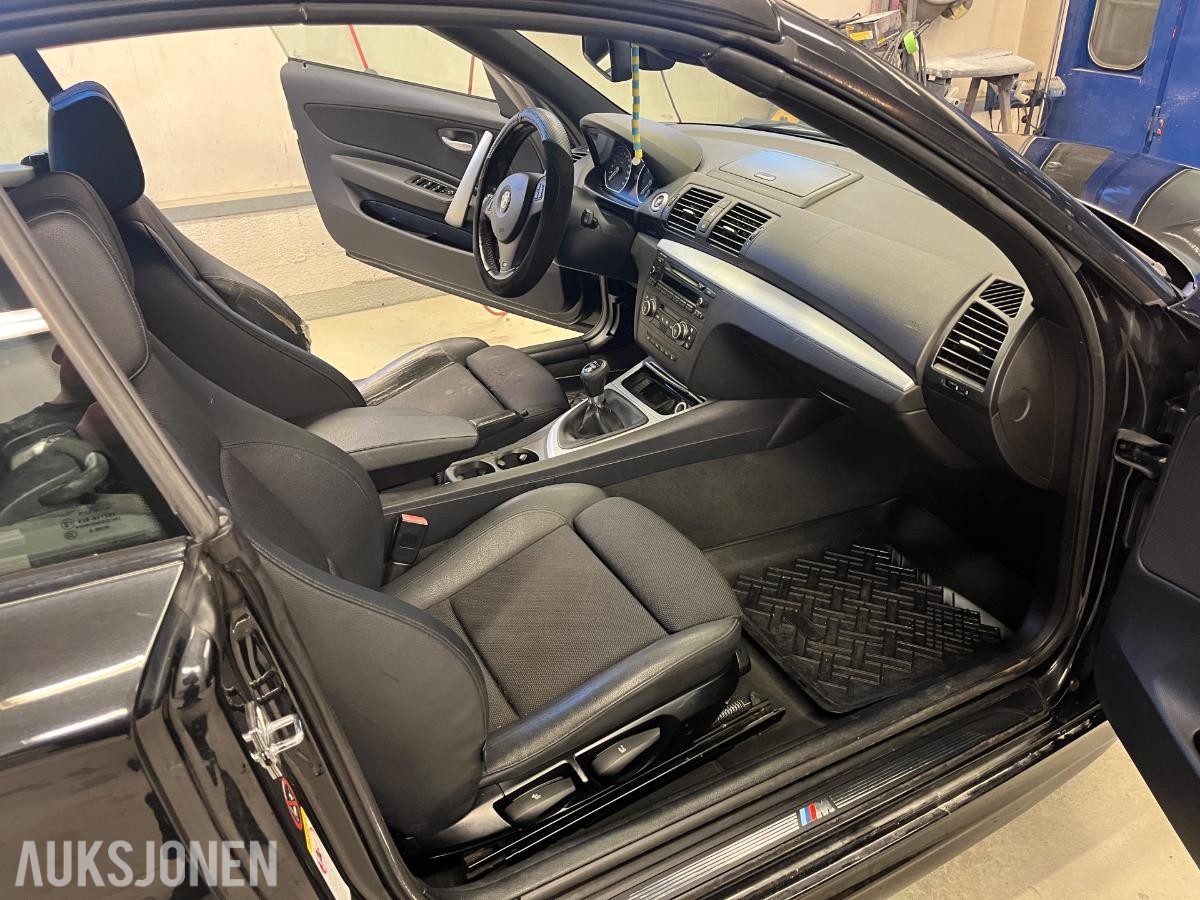 2008 BMW 1-serie 118i Cabriolet manuell, EU ok til 06.2028