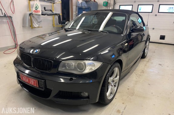 2008 BMW 1-serie 118i Cabriolet manuell, EU ok til 06.2028