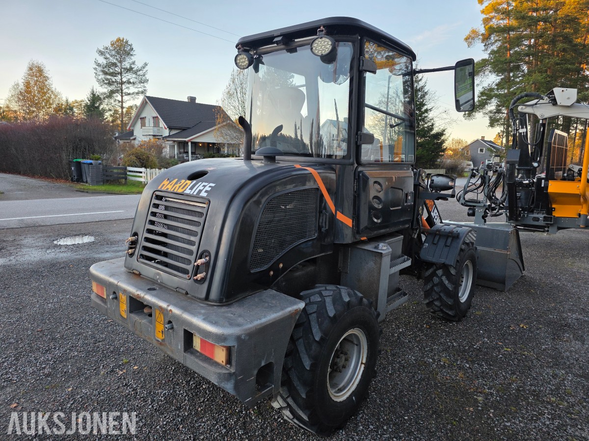 2018 Hardlife WL 12 hjullaster-skuffe 443 timer
