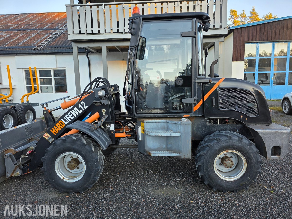 2018 Hardlife WL 12 hjullaster-skuffe 443 timer