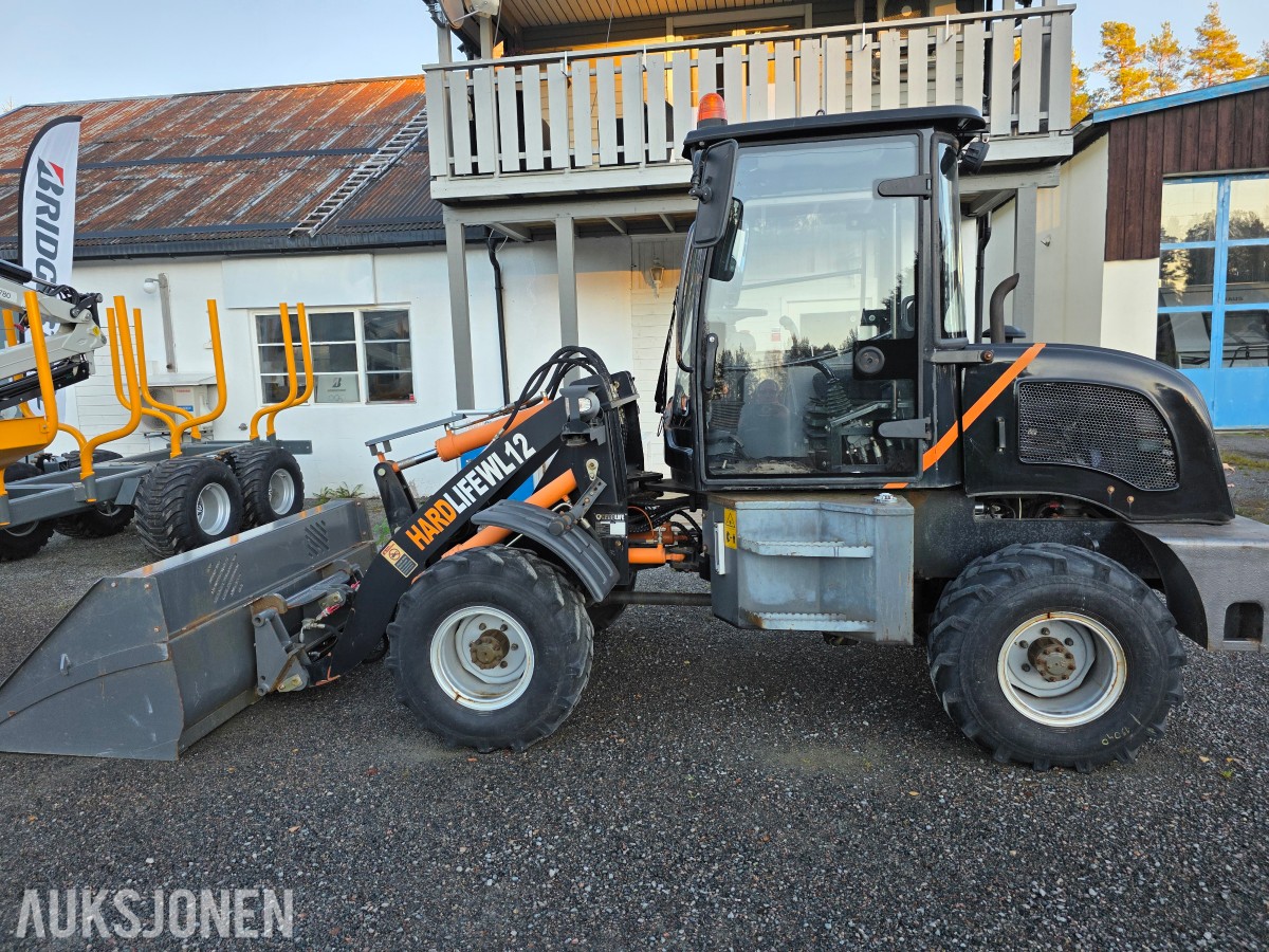 2018 Hardlife WL 12 hjullaster-skuffe 443 timer