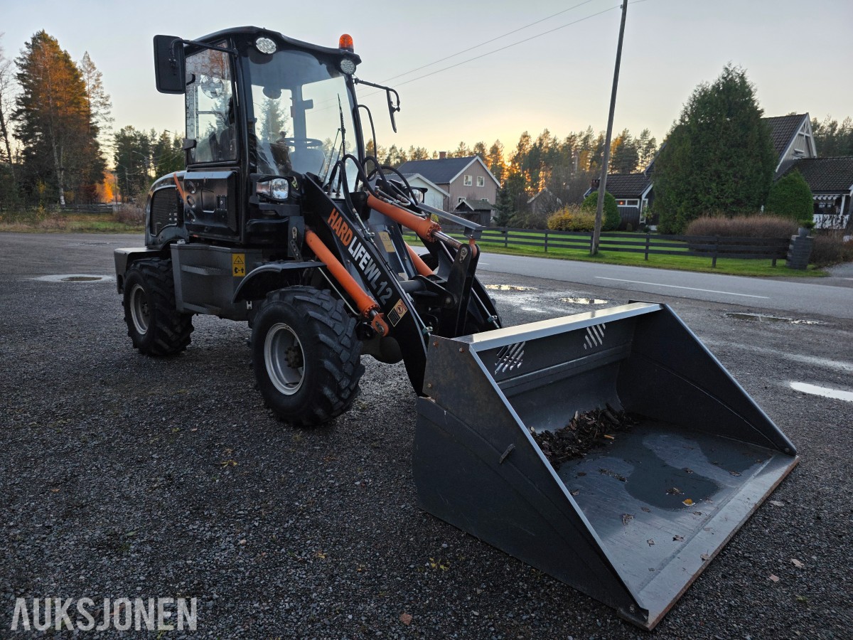 2018 Hardlife WL 12 hjullaster-skuffe 443 timer