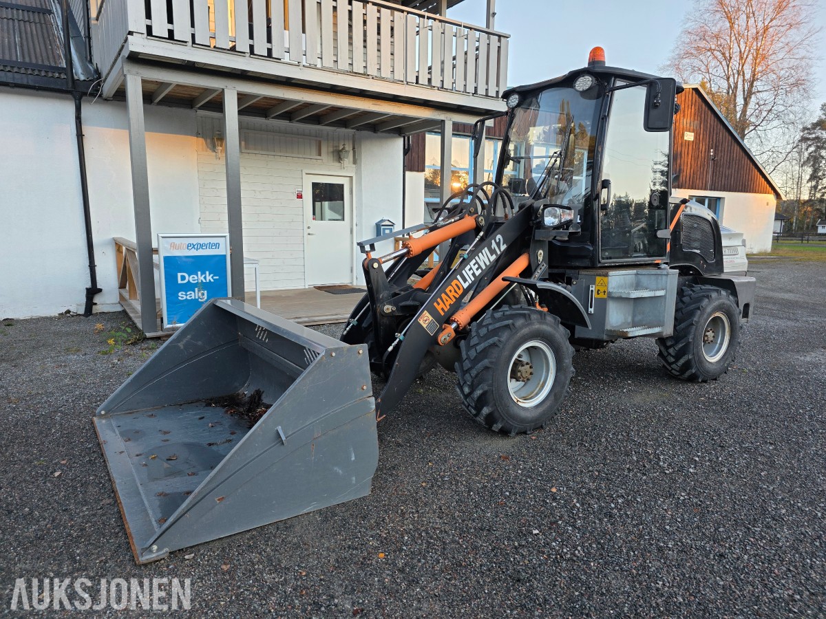 2018 Hardlife WL 12 hjullaster-skuffe 443 timer