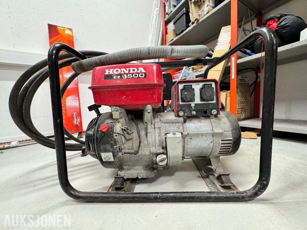 1999 Honda strømaggregat EZ 4500 - 3,8 kW - 15,5 A