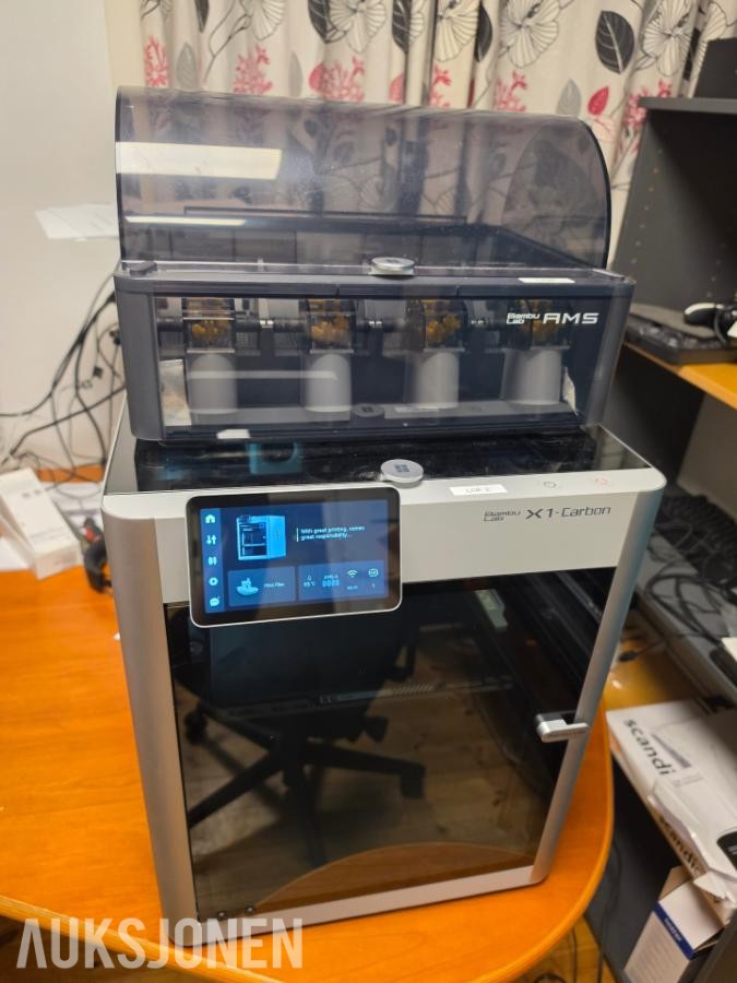 2021 Bambu Lab X1 Carbon (X1C) 3D-printer - 806 timer