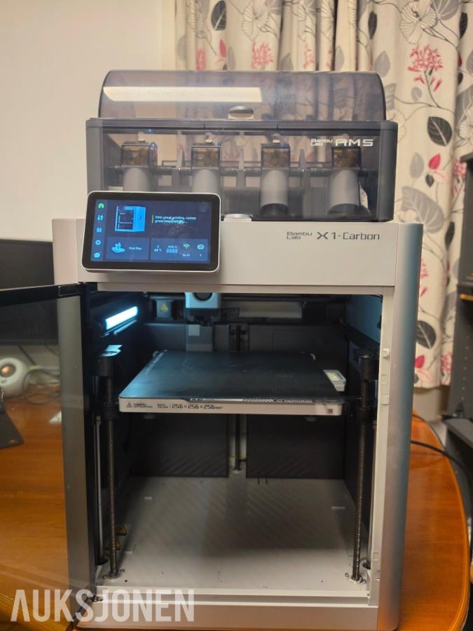 2021 Bambu Lab X1 Carbon (X1C) 3D-printer - 806 timer