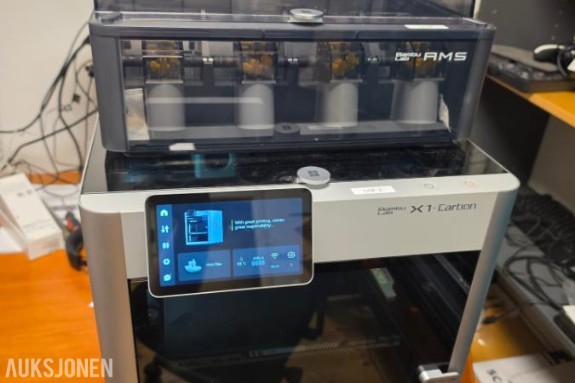 2021 Bambu Lab X1 Carbon (X1C) 3D-printer - 806 timer