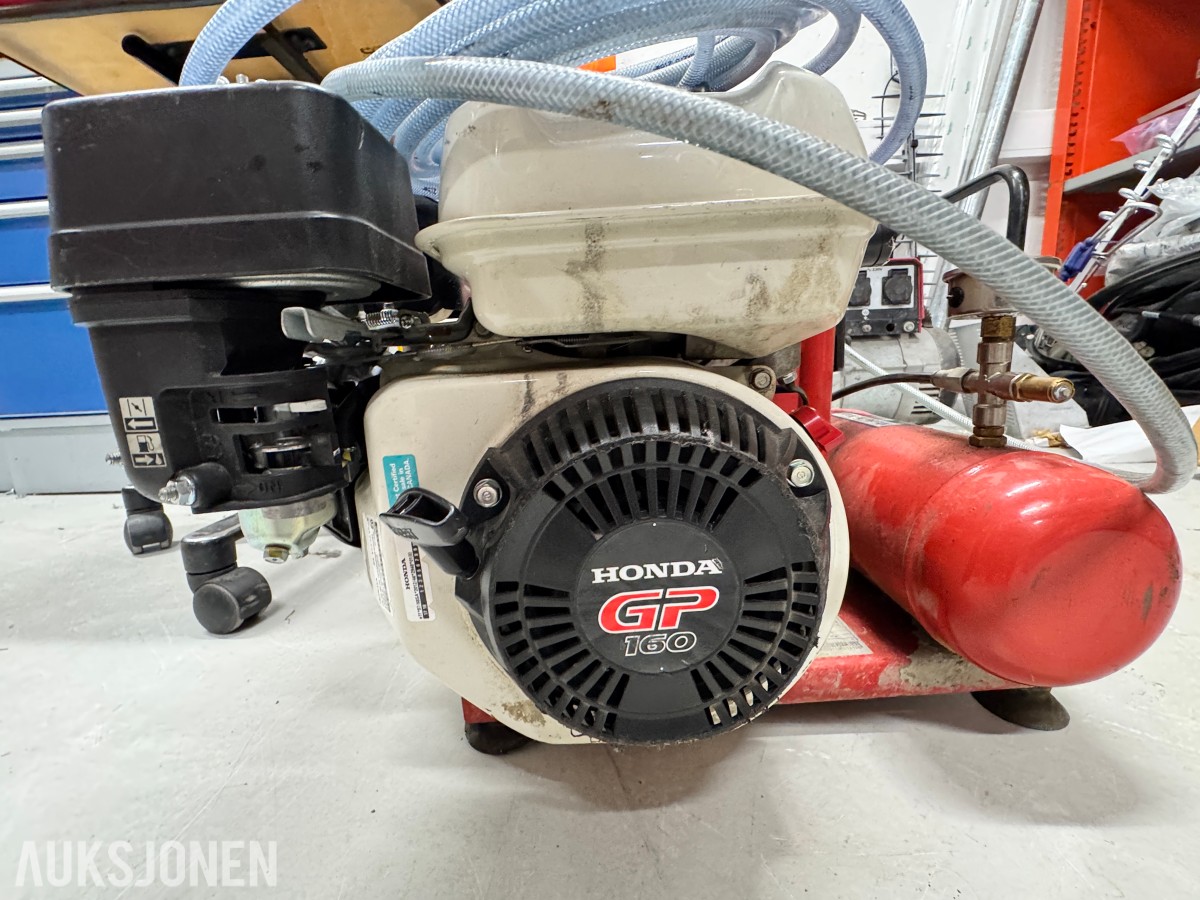 2018 Fiac bensindrevet luftkompressor S 15-4 - Honda GP 160