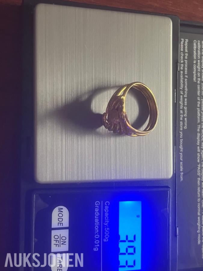Gullring 21 karat