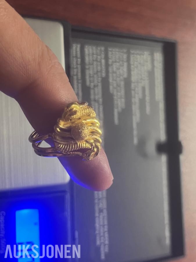 Gullring 21 karat