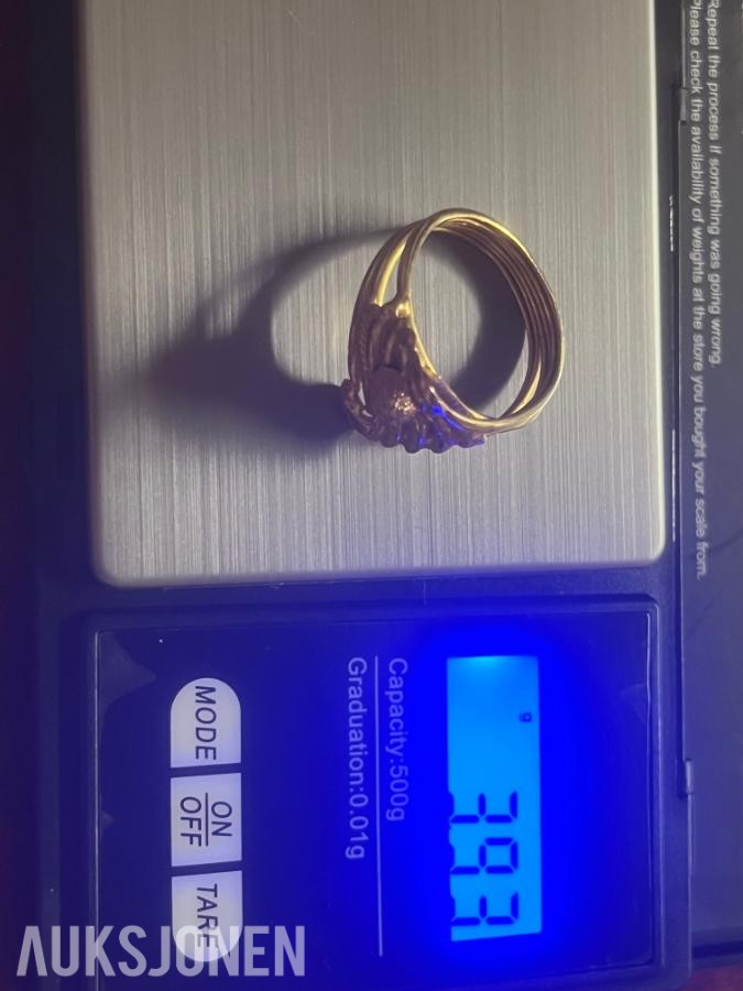 Gullring 21 karat