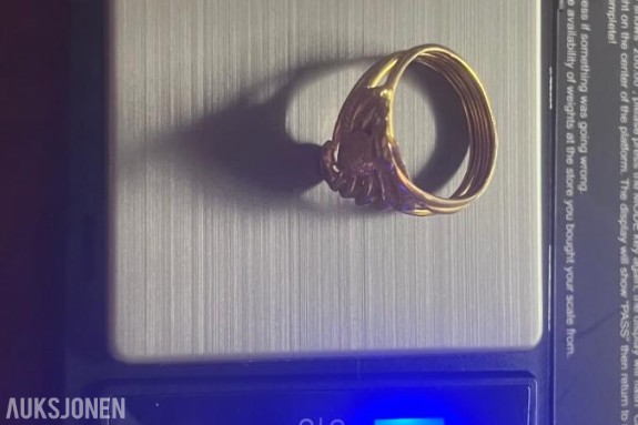 Gullring 21 karat