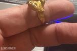 21 karat Gullring