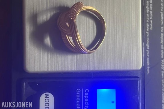 21 karat Gullring