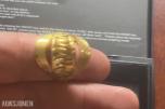 21 karat Gullring 