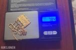 21 karat Gullsmykke med anheng