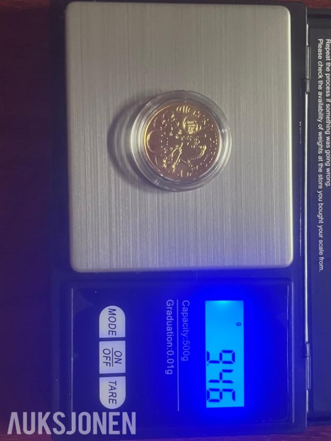 Gullmynt 1/4 oz