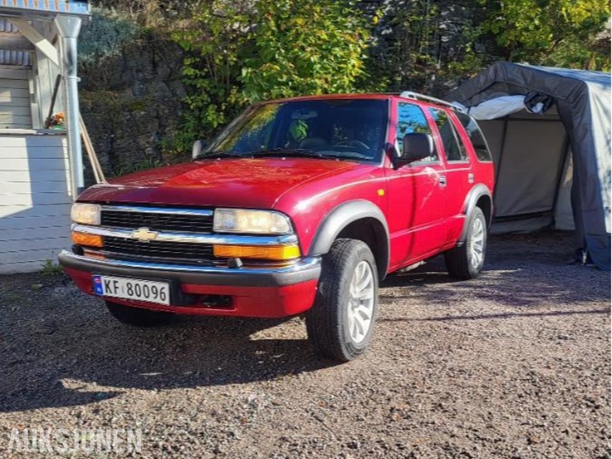 1998 Chevrolet Blazer S10 LT 4.3 V6 193HK 4X4 CRUISEKONTROLL HENGERFESTE