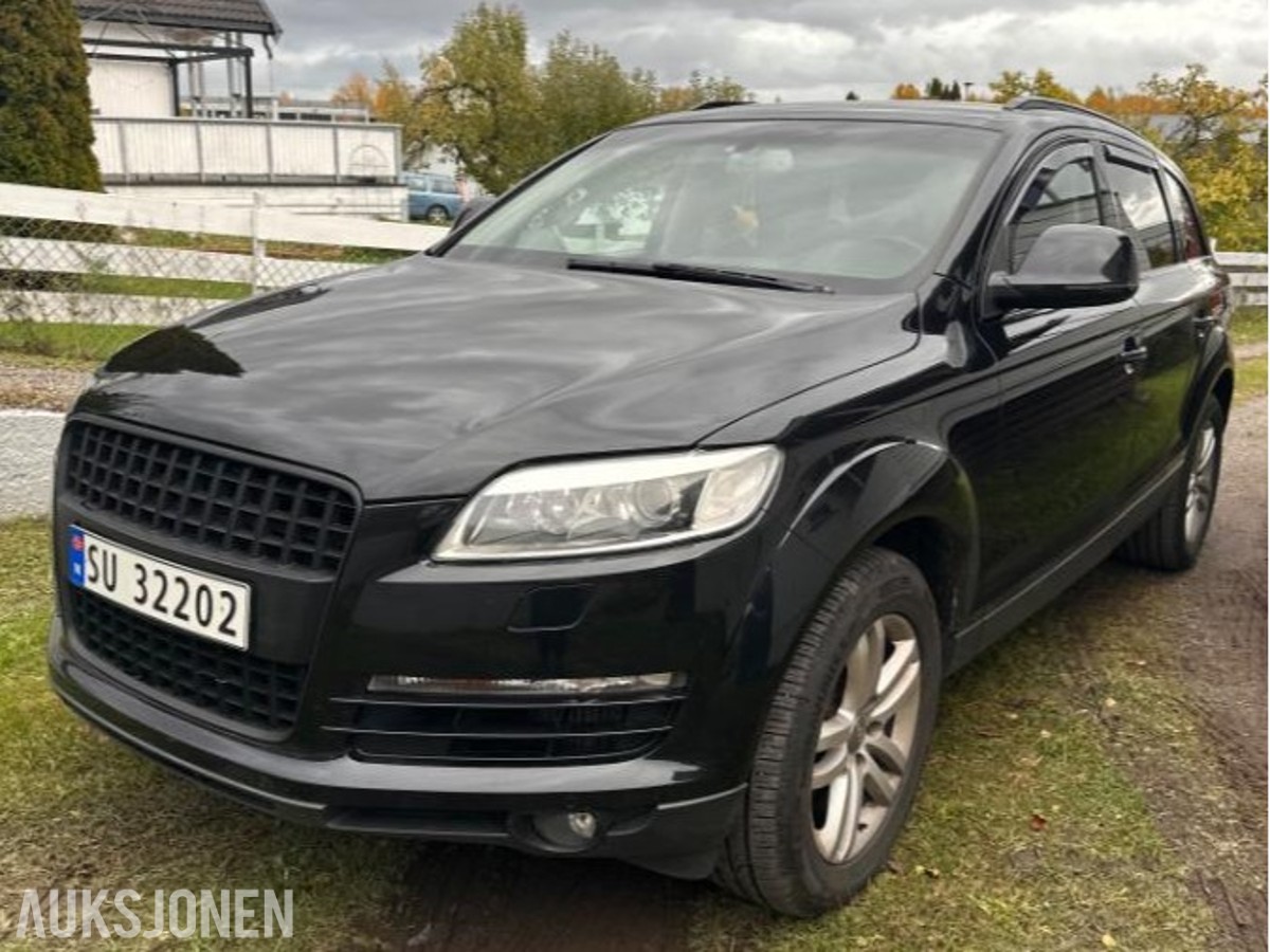 2007 AUDI Q7 3.0 TDI 232HK QUATTRO AUTOMAT, CRUISEKONTROLL, HENGERFESTE
