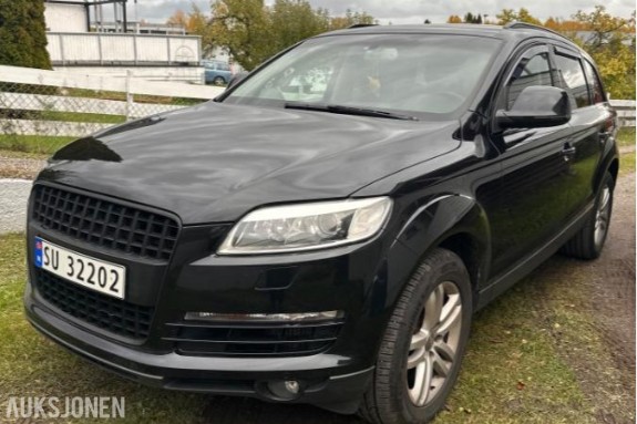 2007 AUDI Q7 3.0 TDI 232HK QUATTRO AUTOMAT, CRUISEKONTROLL, HENGERFESTE