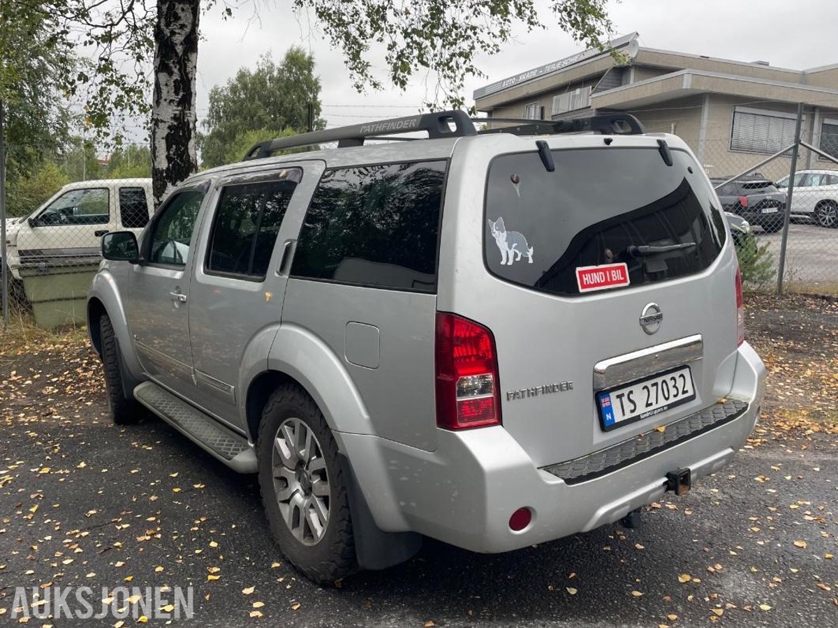 2013 Nissan Pathfinder 3.0 D 4X4, Reparasjonsobjekt