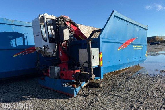 2019 BFAB 36 m³ krokcontainer m/Palfinger Epsilon tømmerkran(årskontrollert og godkjent fram til 09/2027)