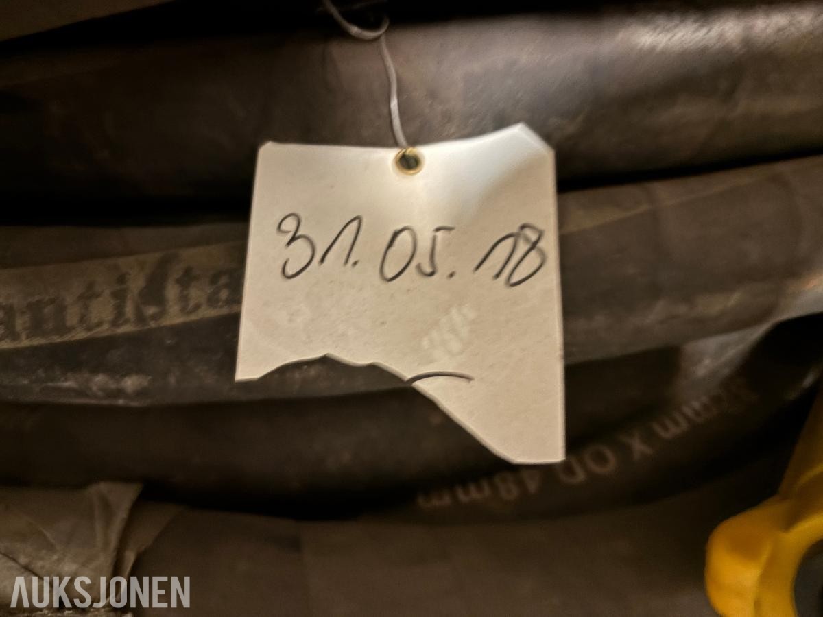 Ca. 10 stk. Clemco blåseslanger m.fl. – Hovedsakelig ca. 30 m