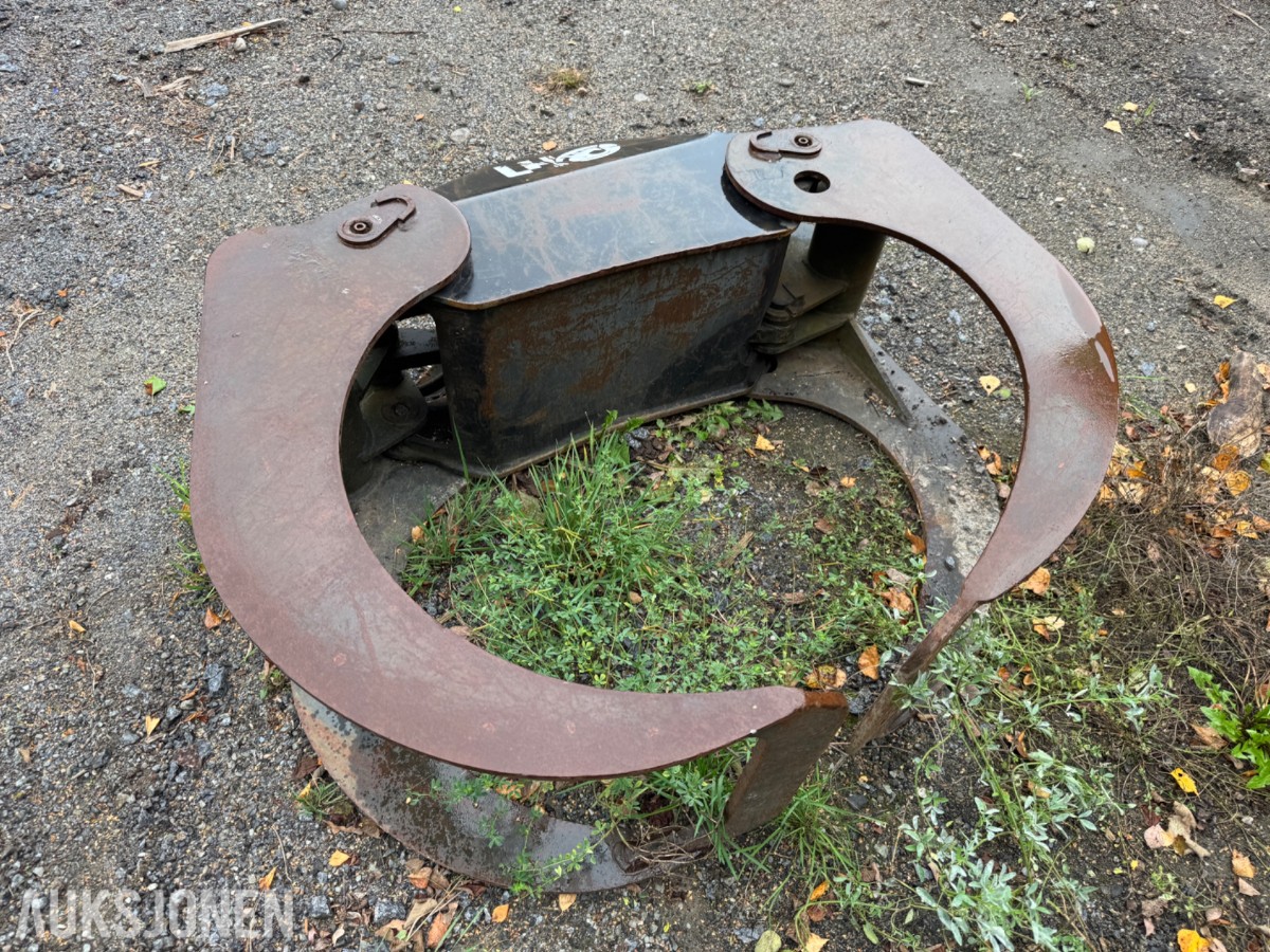 Hydraulisk tømmerklo / tømmergrabb for kran