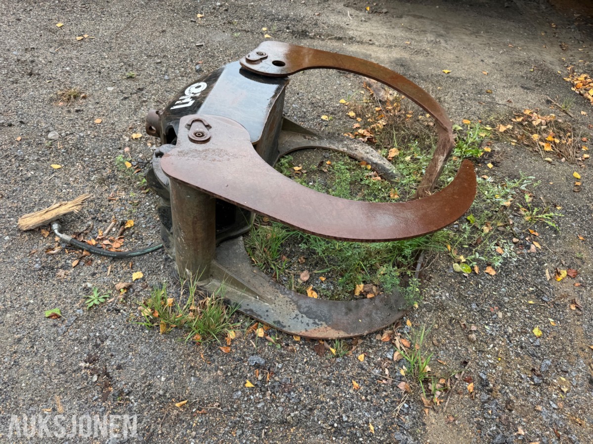 Hydraulisk tømmerklo / tømmergrabb for kran