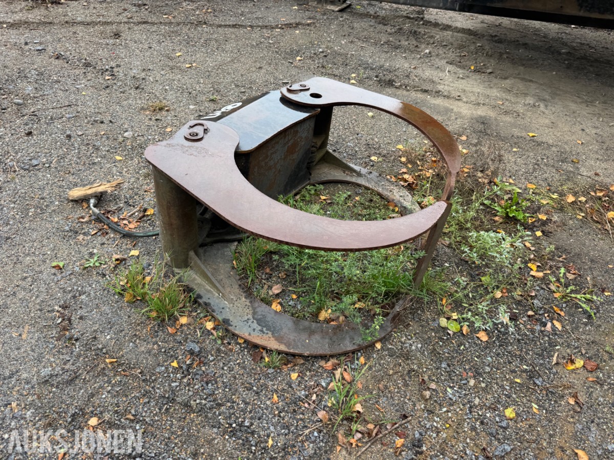 Hydraulisk tømmerklo / tømmergrabb for kran
