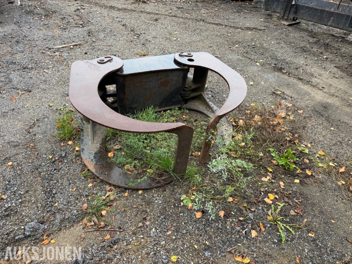Hydraulisk tømmerklo / tømmergrabb for kran