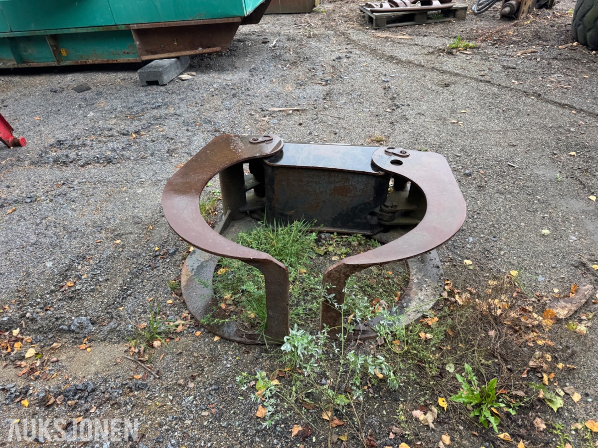 Hydraulisk tømmerklo / tømmergrabb for kran