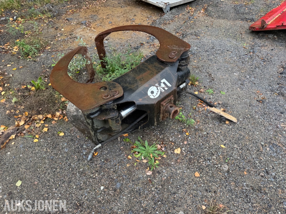Hydraulisk tømmerklo / tømmergrabb for kran