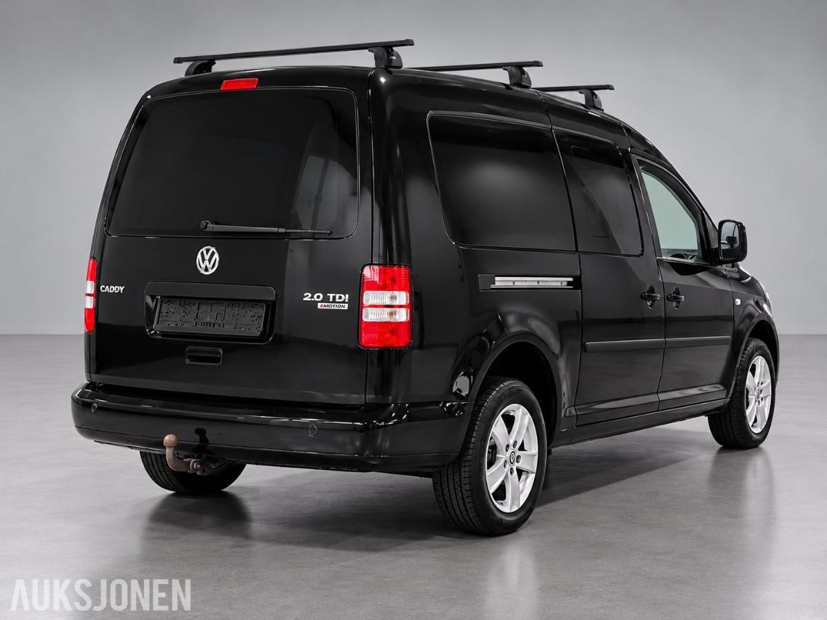 2013 Volkswagen Caddy Maxi 2.0 TDI 110HK 4MOTION WEBASTO HENGERFESTE