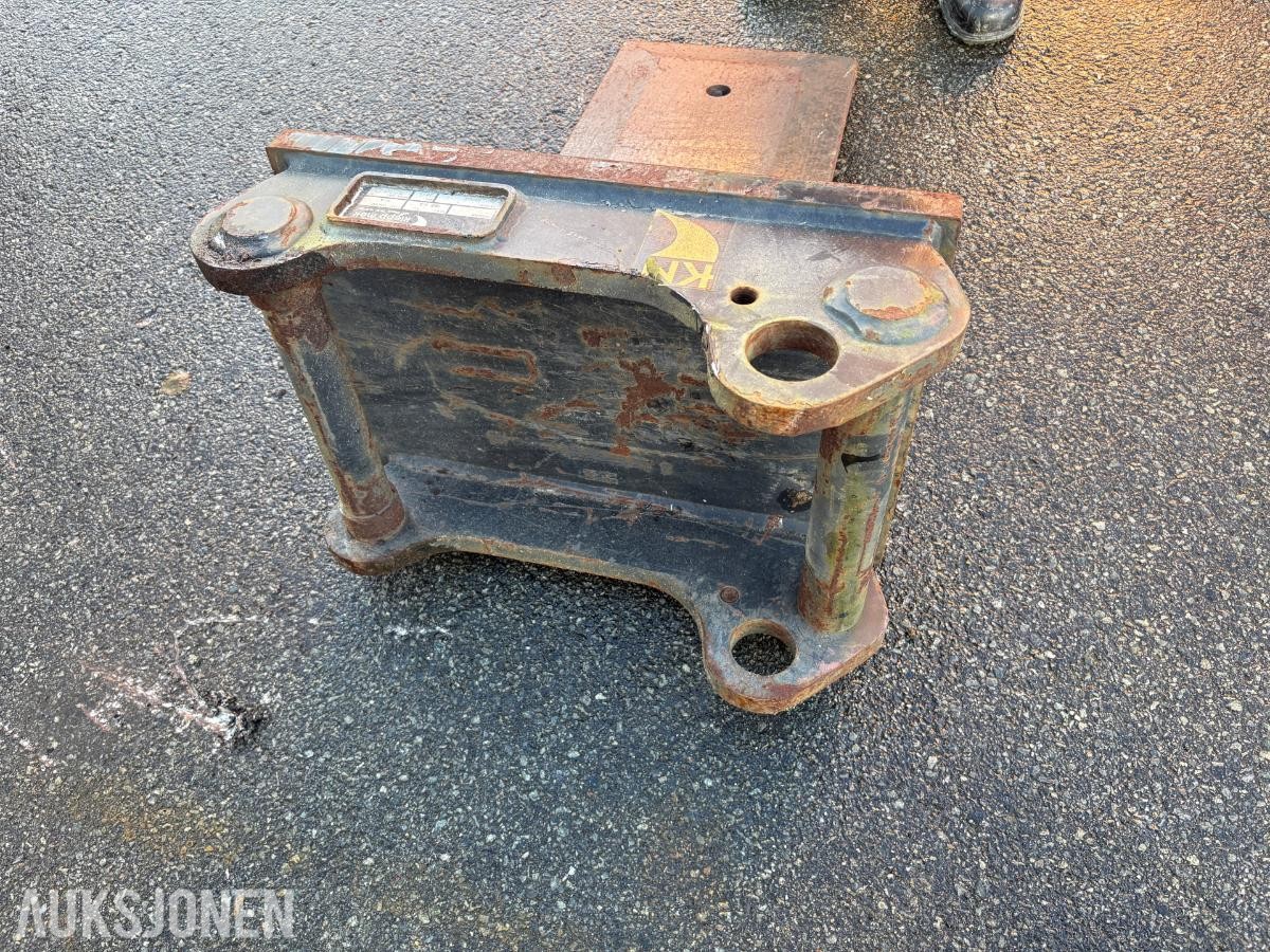 Klepp Mek vedkløyver for gravemaskin.