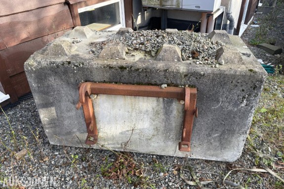 1900 Betonglodd med Trima-feste