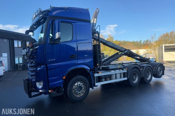 2016 Mercedes-Benz ACTROS 3263 KROKBIL BRØYTERIGGET JOAB 24T KROK 8X4  EURO 6 VELHOLDT NY EU 09/10-2026