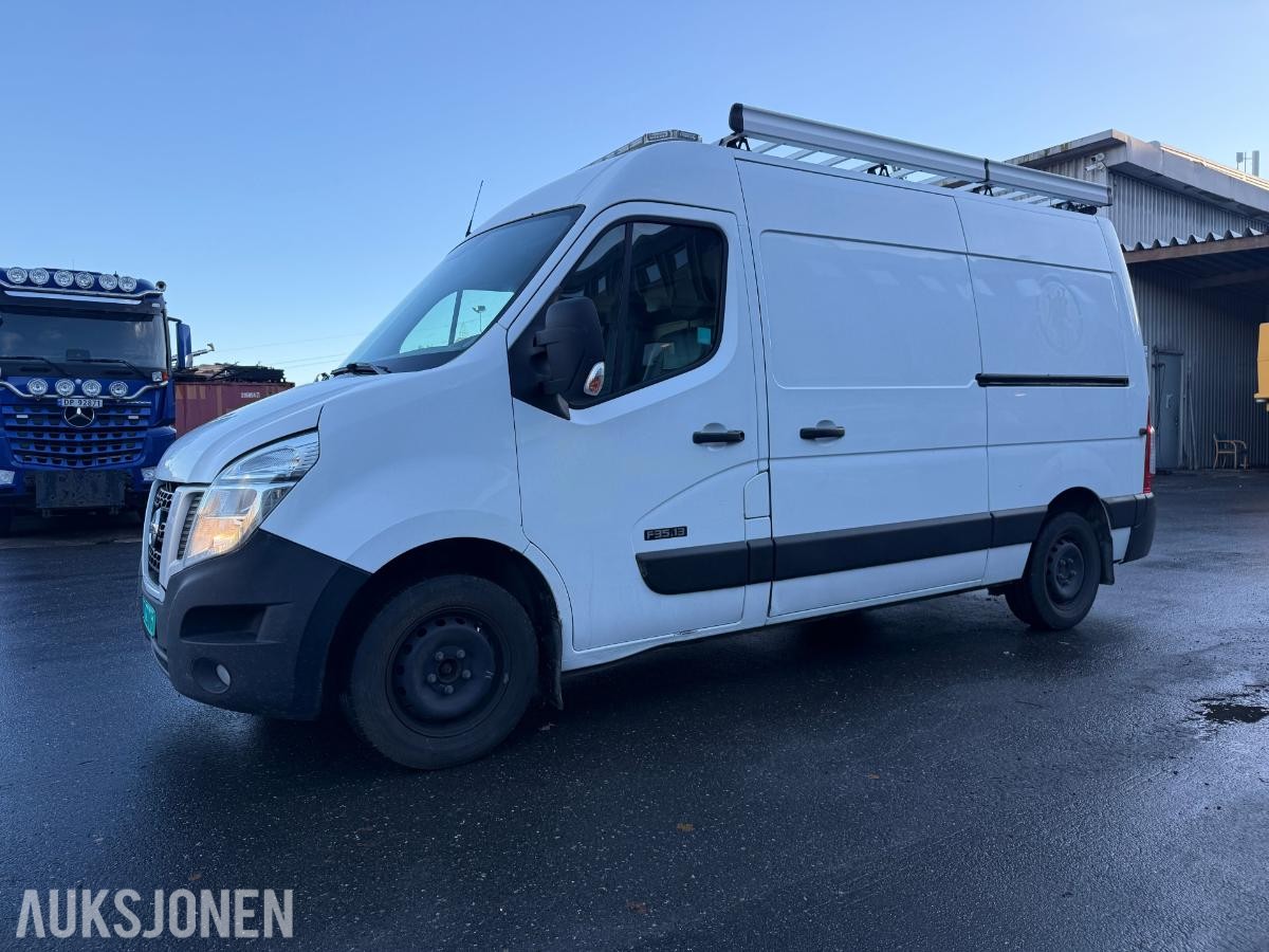 2013 Nissan NV400 2.3 dCi 125 hk – servicebil / rørleggerbil med innredning