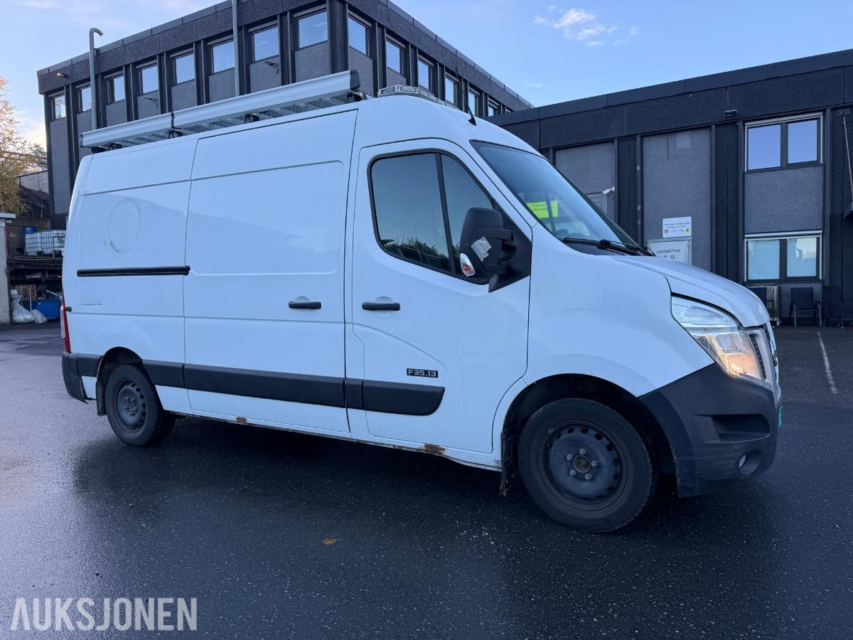 2013 Nissan NV400 2.3 dCi 125 hk – servicebil / rørleggerbil med innredning