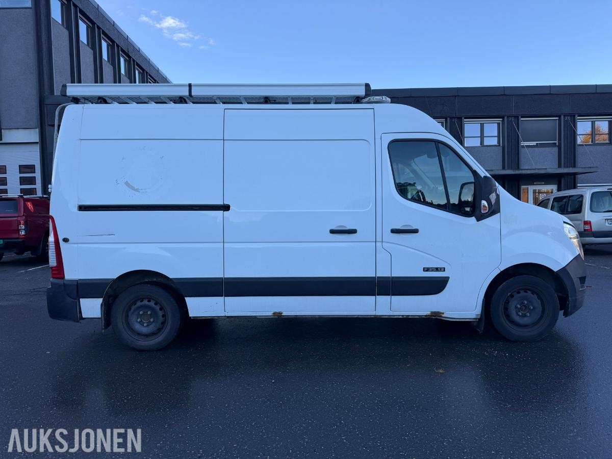 2013 Nissan NV400 2.3 dCi 125 hk – servicebil / rørleggerbil med innredning