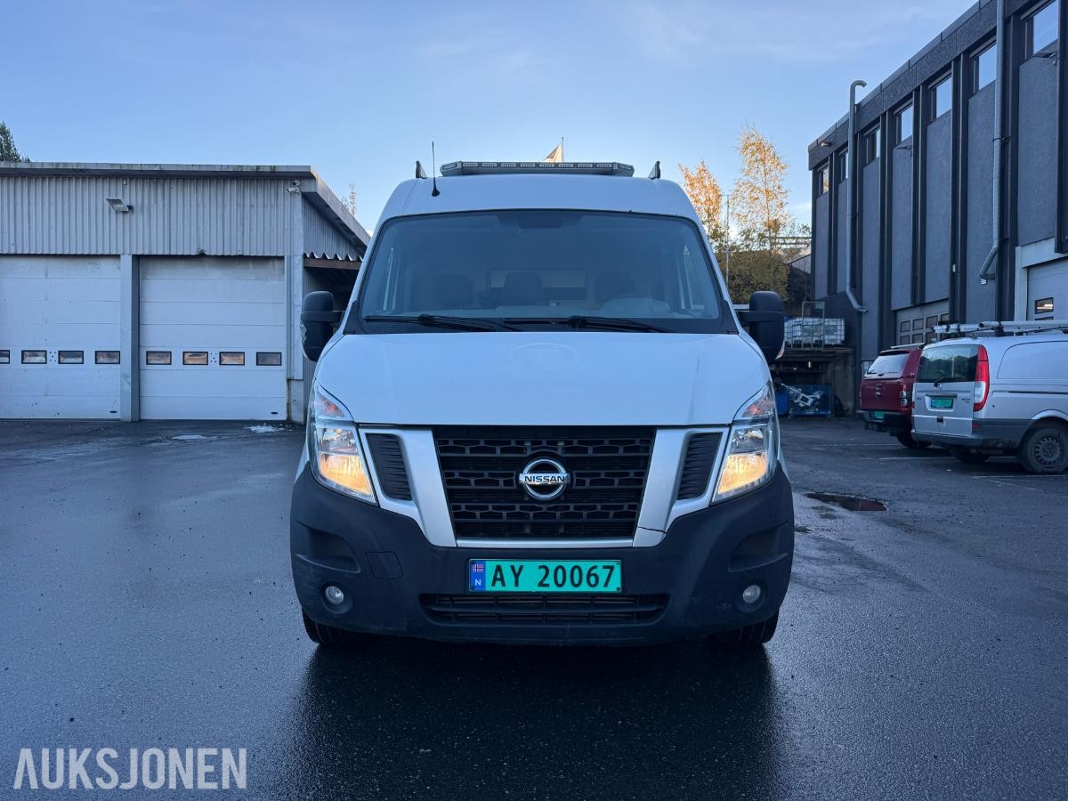2013 Nissan NV400 2.3 dCi 125 hk – servicebil / rørleggerbil med innredning
