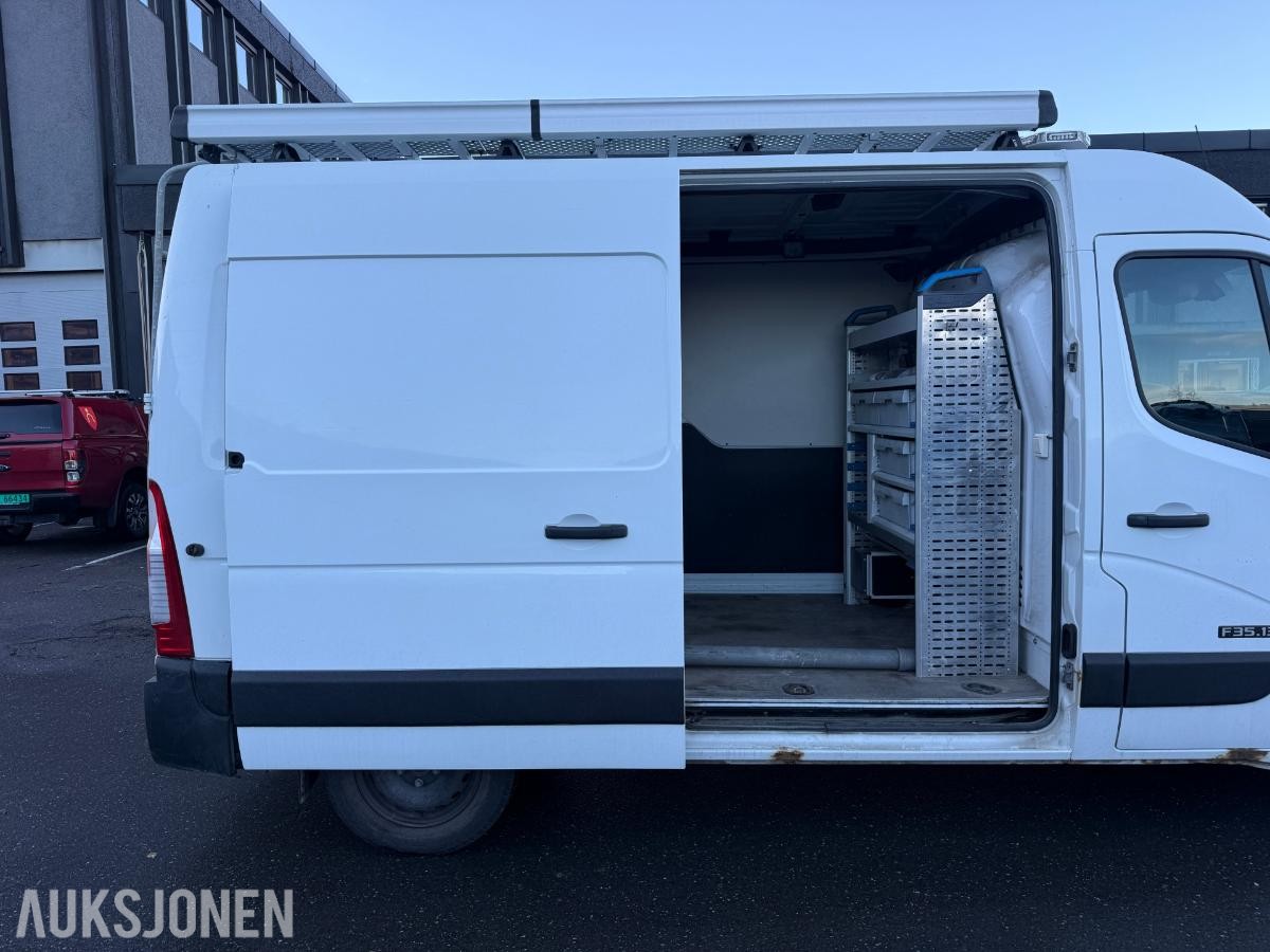2013 Nissan NV400 2.3 dCi 125 hk – servicebil / rørleggerbil med innredning