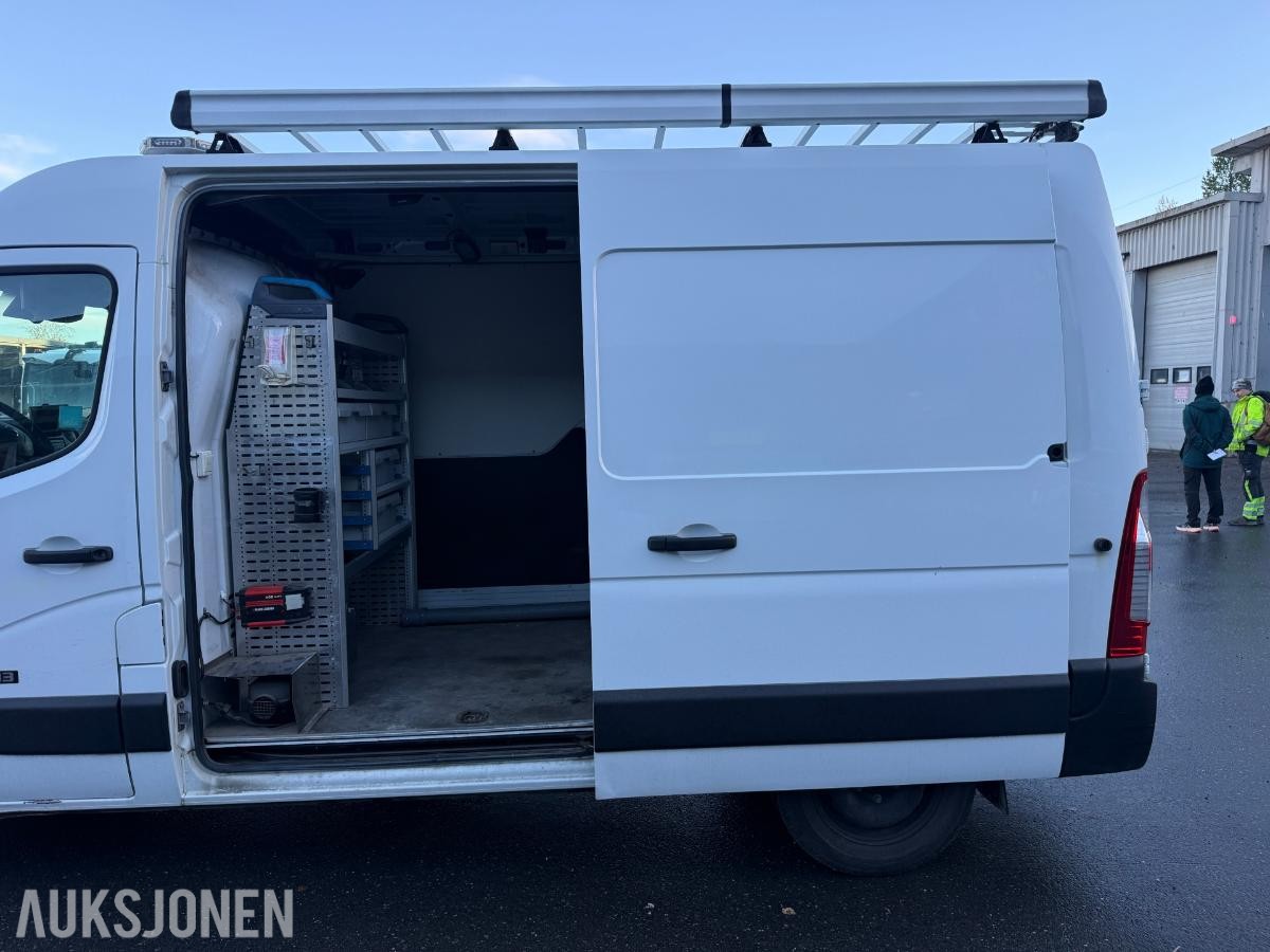 2013 Nissan NV400 2.3 dCi 125 hk – servicebil / rørleggerbil med innredning