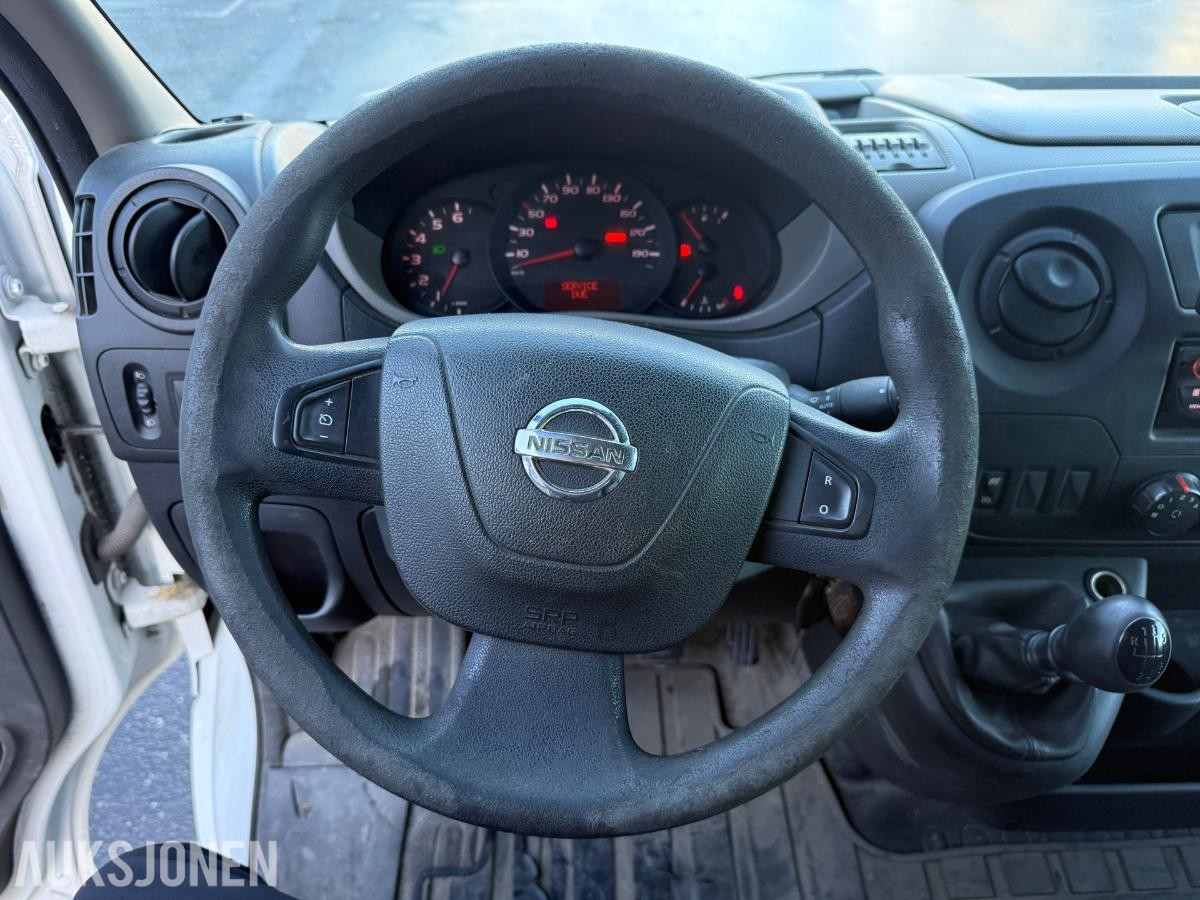 2013 Nissan NV400 2.3 dCi 125 hk – servicebil / rørleggerbil med innredning