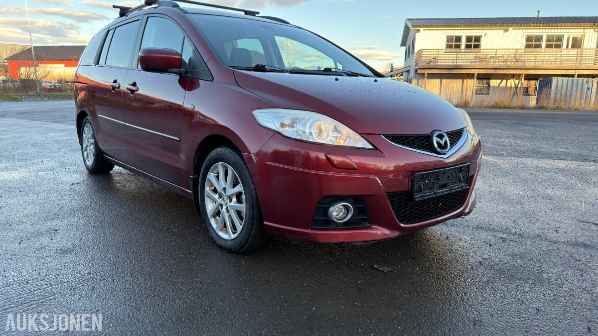 2008 MAZDA 5 7-SETER HENGERFESTE CRUISE DAB 252112 KM