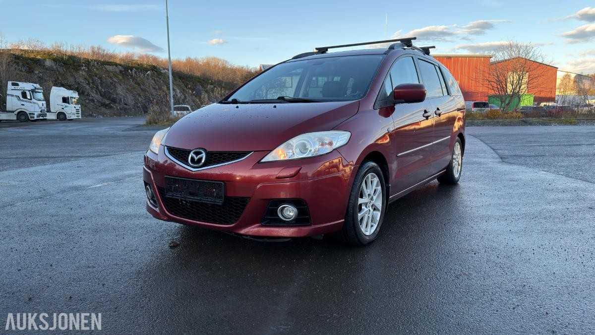 2008 MAZDA 5 7-SETER HENGERFESTE CRUISE DAB 252112 KM