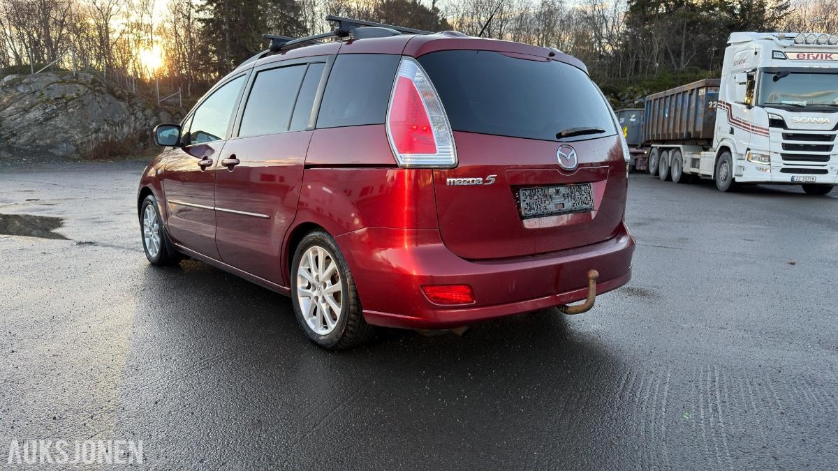 2008 MAZDA 5 7-SETER HENGERFESTE CRUISE DAB 252112 KM