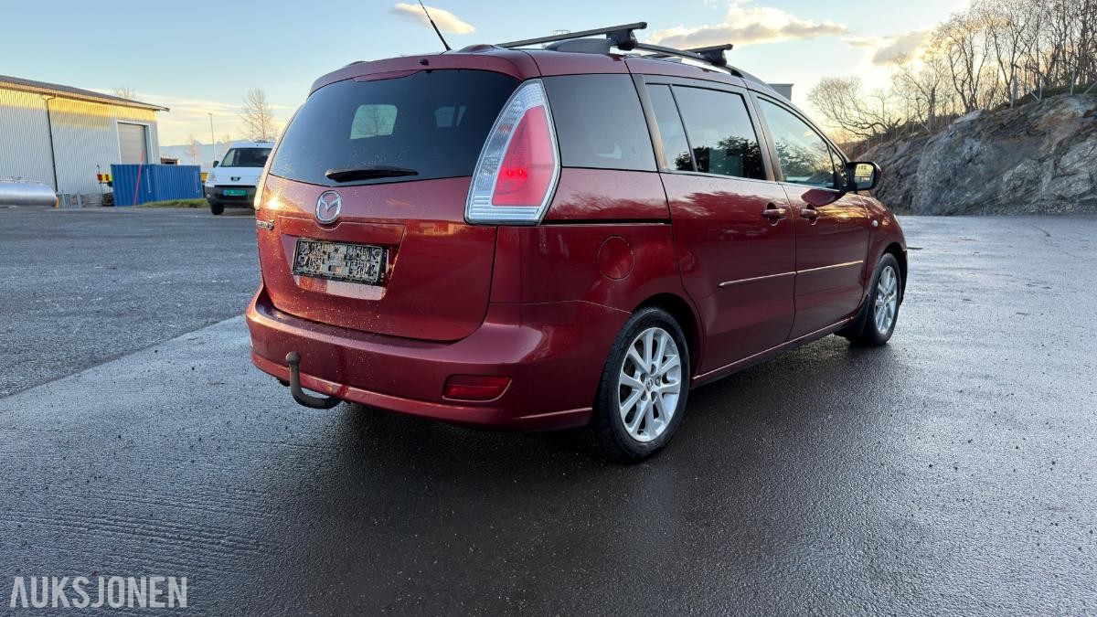 2008 MAZDA 5 7-SETER HENGERFESTE CRUISE DAB 252112 KM