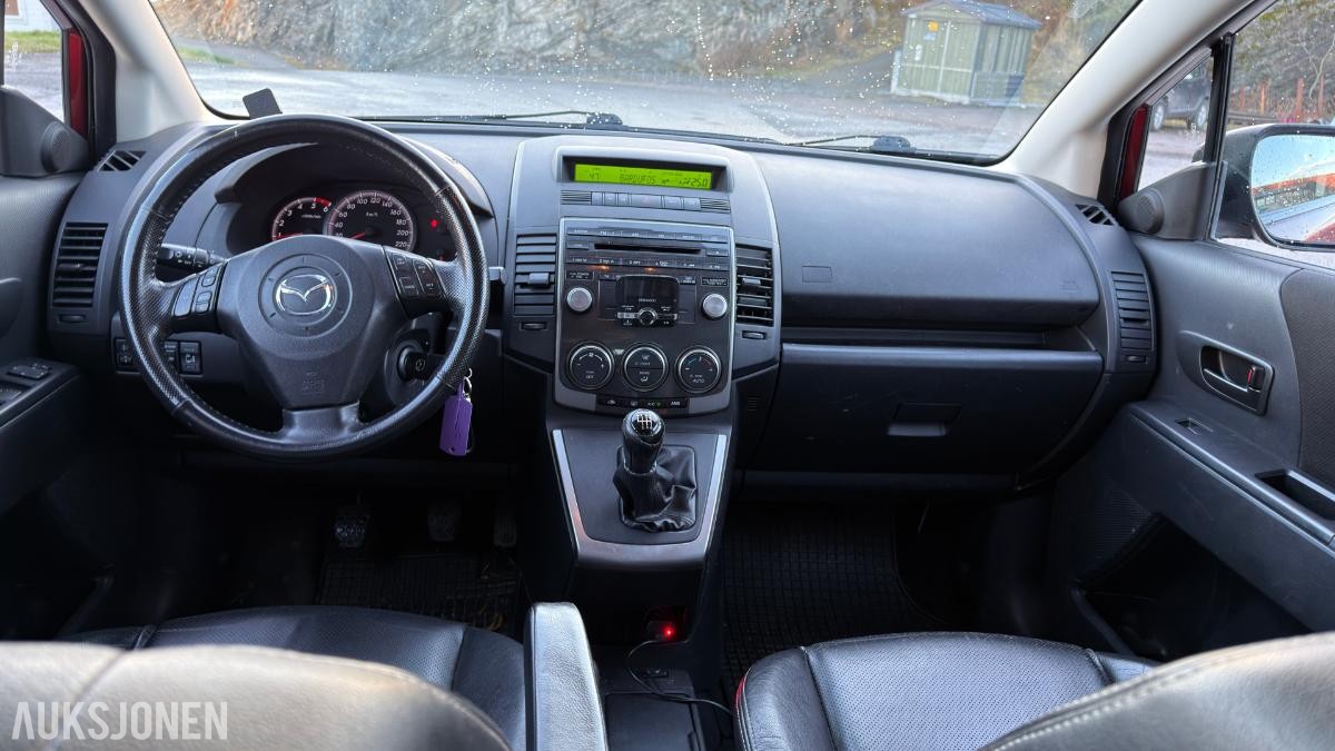 2008 MAZDA 5 7-SETER HENGERFESTE CRUISE DAB 252112 KM