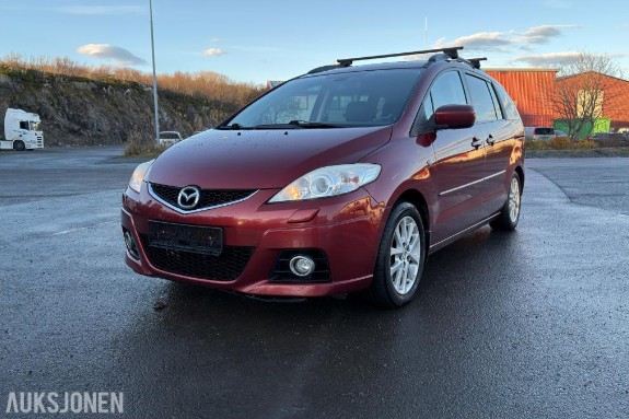 2008 MAZDA 5 7-SETER HENGERFESTE CRUISE DAB 252112 KM